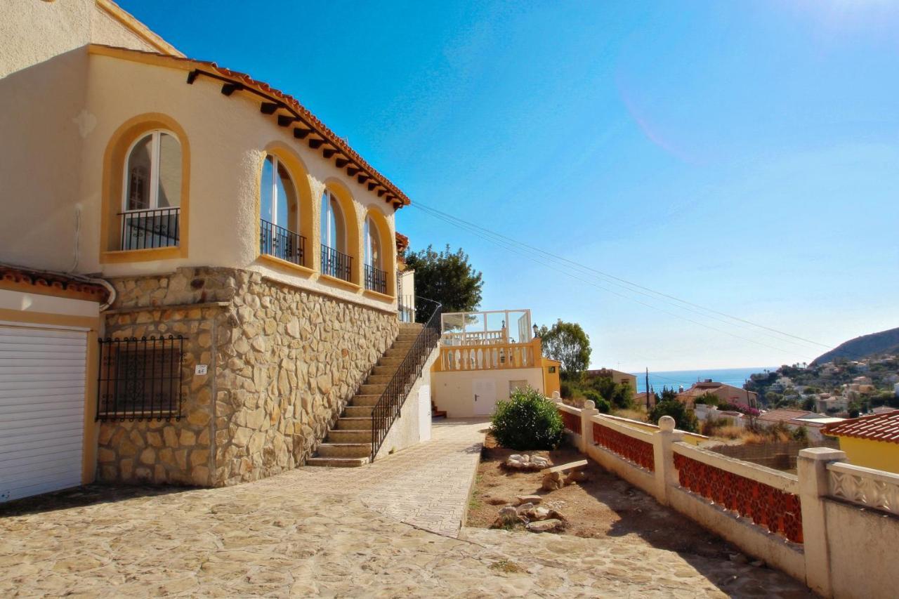 Tosal Julia - Sea View Villa With Private Pool In Calpe Exterior foto