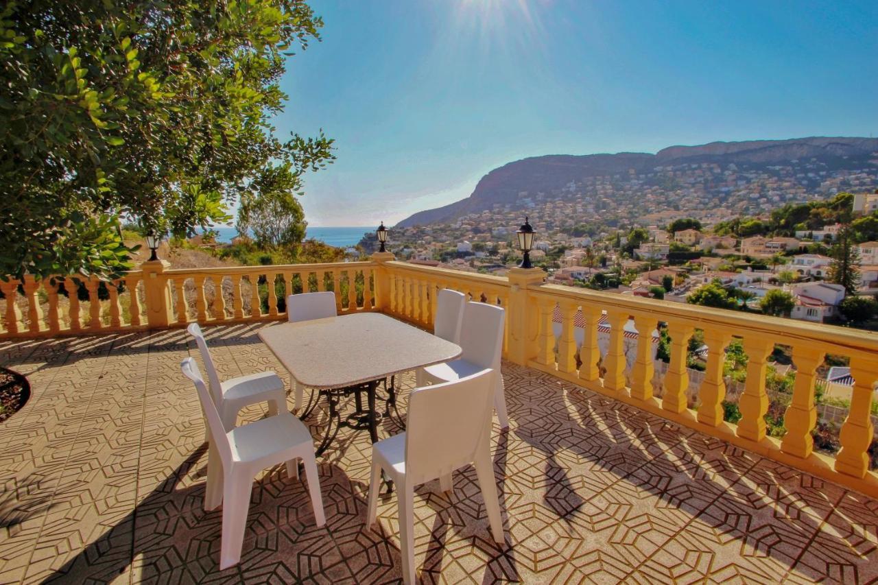 Tosal Julia - Sea View Villa With Private Pool In Calpe Exterior foto