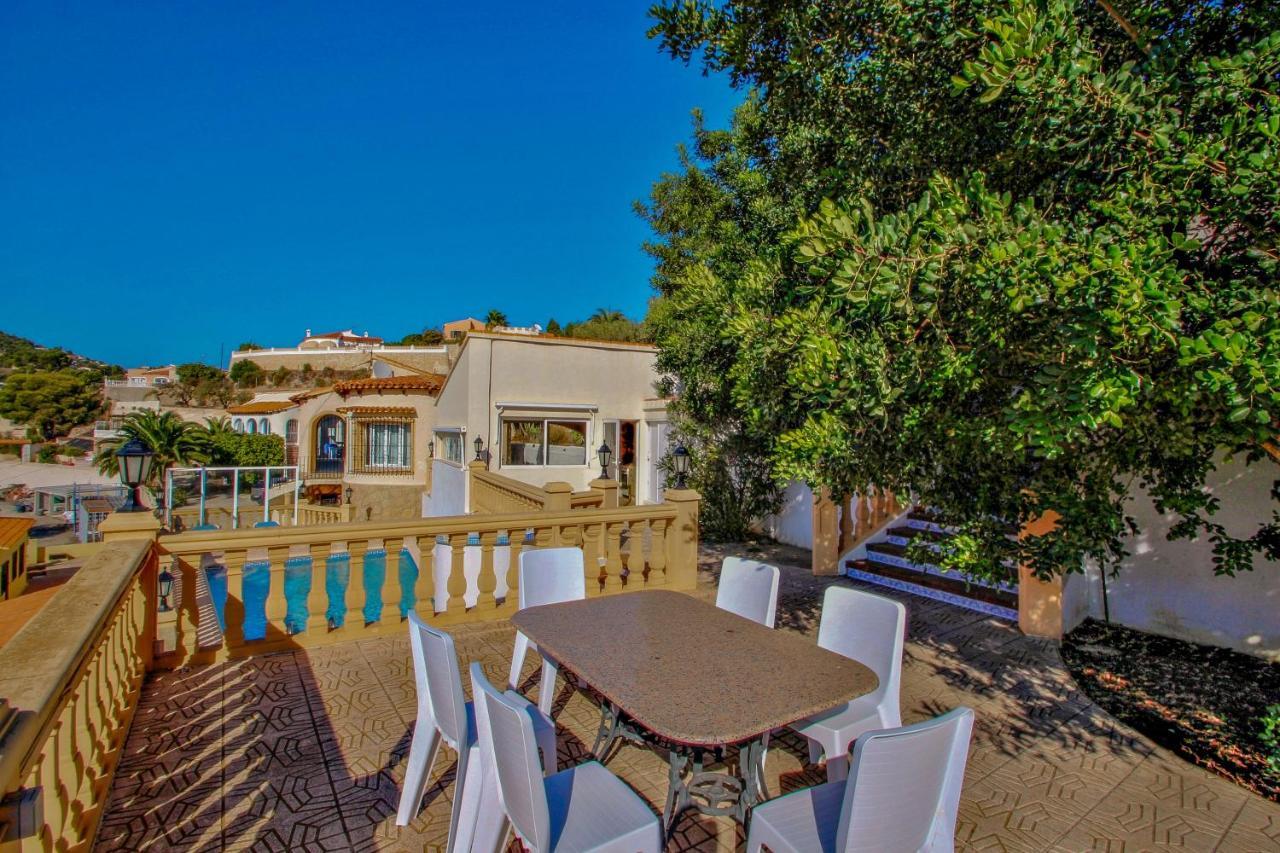 Tosal Julia - Sea View Villa With Private Pool In Calpe Exterior foto