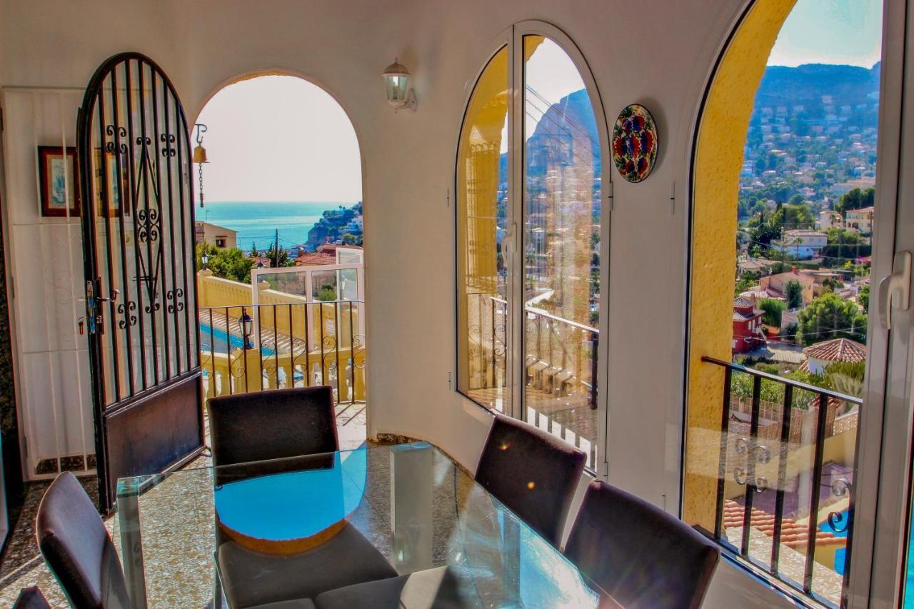 Tosal Julia - Sea View Villa With Private Pool In Calpe Exterior foto